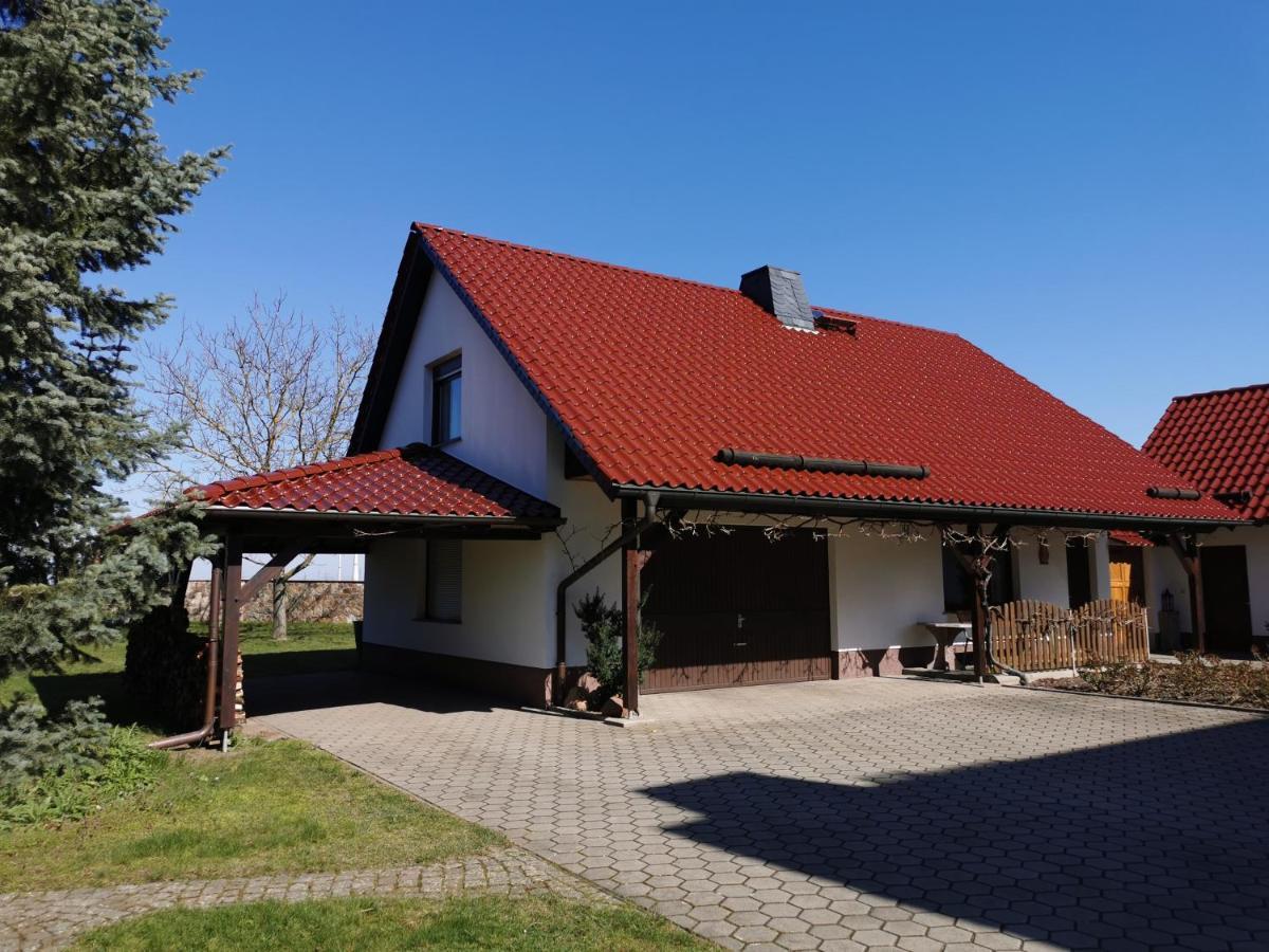 Ferienhaus Rosenhof Glaubitz Esterno foto