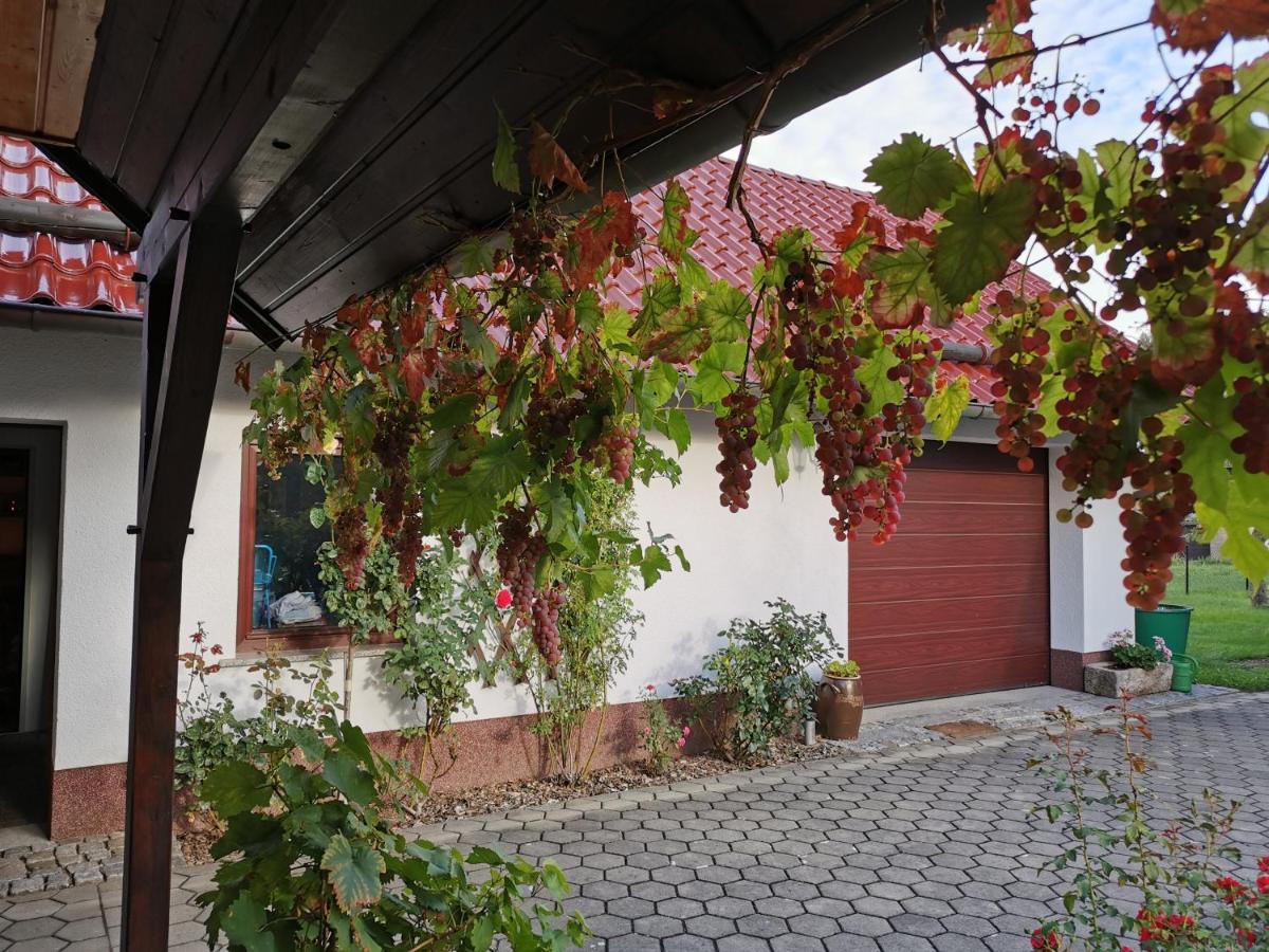 Ferienhaus Rosenhof Glaubitz Esterno foto