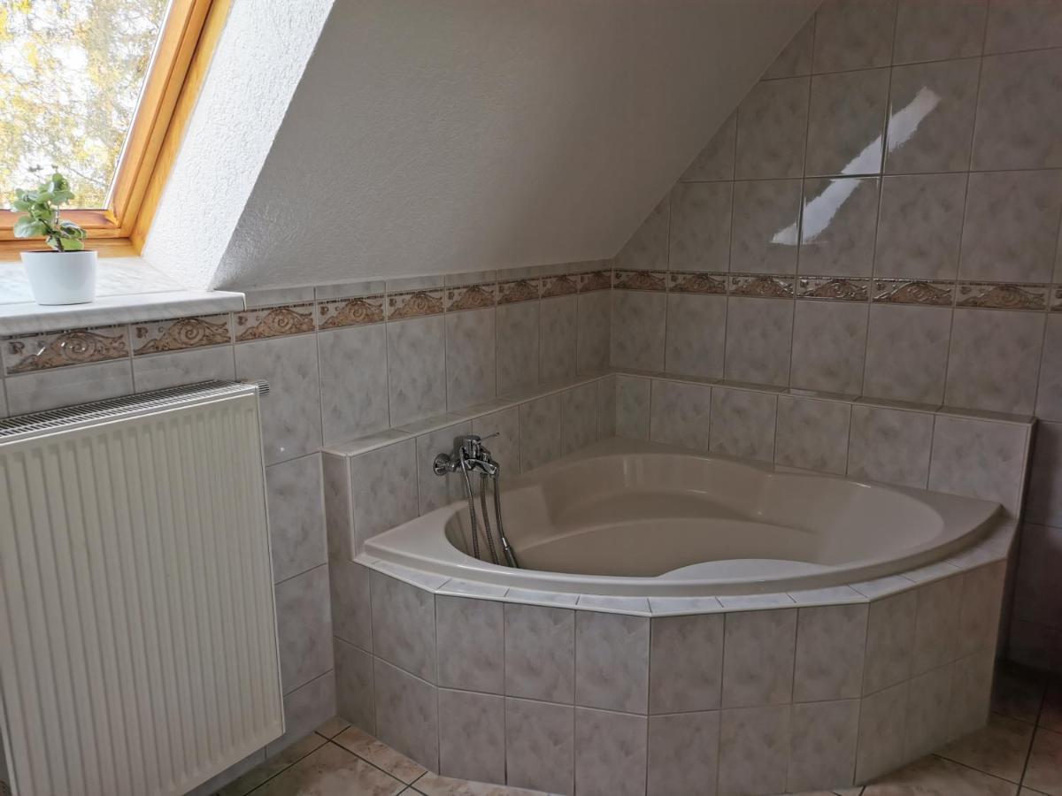 Ferienhaus Rosenhof Glaubitz Esterno foto